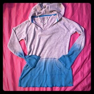 Calvin Klein oversized thermal hooded thermal top